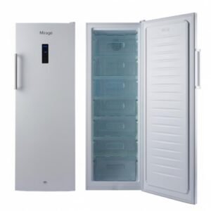 Premium 8-Drawer Upright No-Frost Freezer with Electronic Display