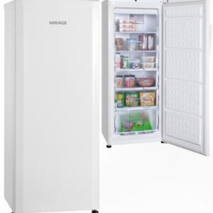 Compact 6-Drawer Upright Defrost Freezer with Reversible Door
