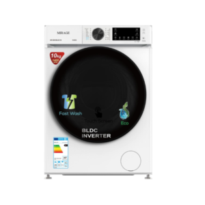 Premium 10KG Front Loader Washer with BLDC Inverter Motor & 1400 RPM