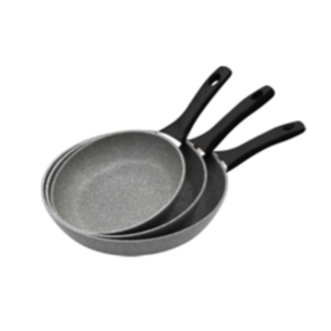 Premium 28cm Non-Stick Forged Granite Frying Pan (Grey)