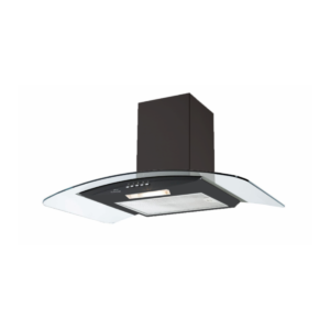 70cm Curved Glass Chimney Hood with 90W Ultra-Light Eco Motor