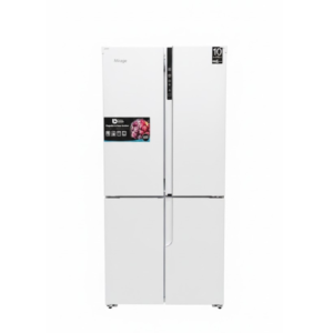 Premium 4-Door Inverter No-Frost Refrigerator with Pure Glass Finish