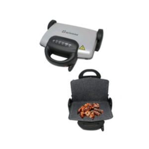 Premium 1600W Multi-Function 3-in-1 Contact Grill with Double-Face Granite Plates