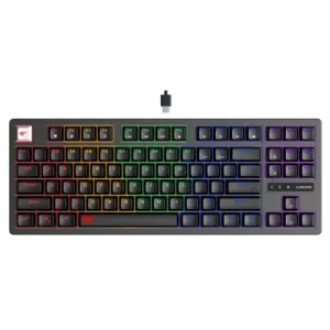 Havit KB892L 87-Key Mechanical Gaming Keyboard – Tactile Blue Switches