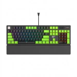 Havit GameNote KB926L Mechanical Gaming Keyboard – Blue Switches with Metal Volume Knob