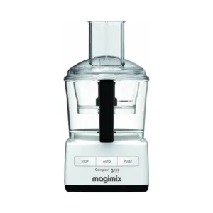Magimix Compact 3160 Food Processor – 600W White Professional Induction Machine