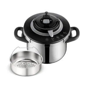 Tefal Nutricook+ Stainless Steel Induction Pressure Cooker with Smart Timer