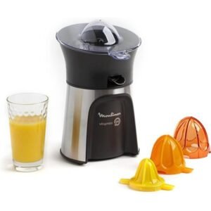 Moulinex Vita Press Direct Serve 100W Premium Stainless Steel Citrus Juicer