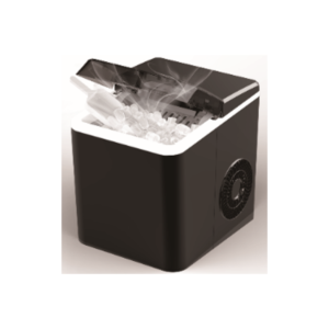 Portable Countertop Ice Maker (100W - 1.3L) | Fast 8-Min Bullet Ice, 10kg/24hr – Compact Design