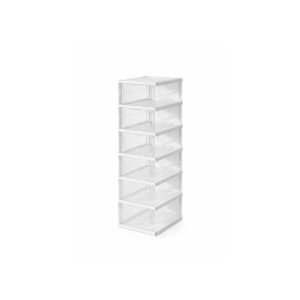 6-Tier Space-Saving Vertical Shoe Rack & Organizer