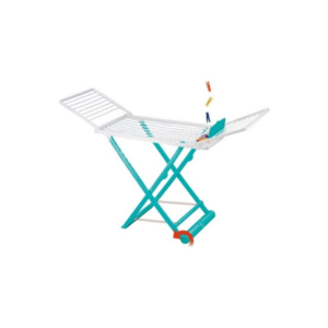 Premium 20m Plastic Clothes Dryer with Peg Holder & Adjustable Height (85-115cm) – Available in Lebanon