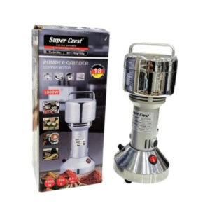 Super Crest Electric Powder Grinder – 1500W Heavy-Duty Copper Motor