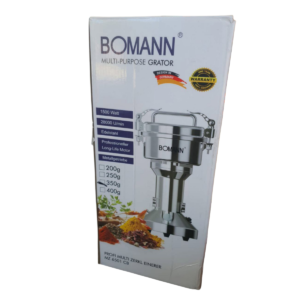 Bomann Multi-Purpose Grinder – 1500W Heavy-Duty Stainless Steel Mill