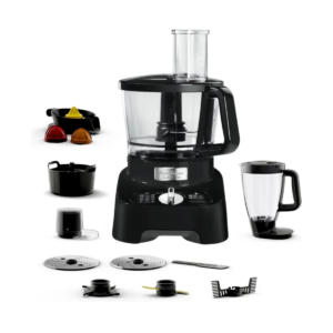 Moulinex Double Force Multifunction Food Processor 1000W Premium Black System