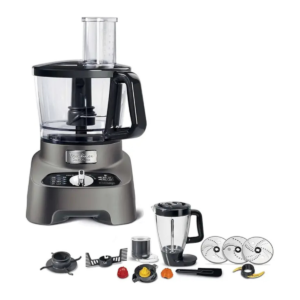 Moulinex DoubleForce Multifunction Food Processor with PowelixLife Titanium Blades (1000W)