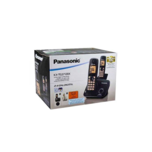 Panasonic KX-TG3712BX Cordless Phone with Dual Handsets and Caller ID