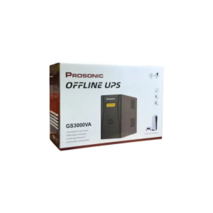 The Prosonic GS3000VA is a high-capacity offline (standby) UPS for protecting gaming consoles