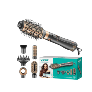 Professional 6-in-1 Multi-Function Hot Air Styler Set with Cool-Shot Function (1000W)