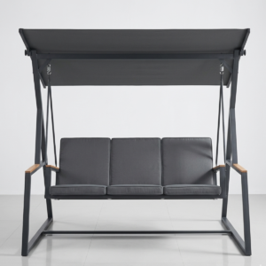 Milo Premium 3-Seater Outdoor Canopy Swing Chair