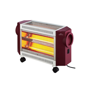 2400W High-Power Quartz Electric Room Heater with Safety Tip-Over Switch