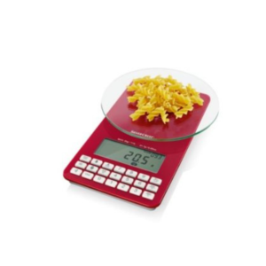 Silvercrest Digital Nutritional Analysis Kitchen Scale 5kg Red