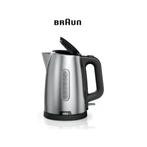 Braun PurShine Electric Kettle 1.7L Stainless Steel Rapid Boil Kettle