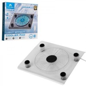 Mikuso NCP-219 MINAR-1 Laptop Cooling Pad – Light Blue LED Edition
